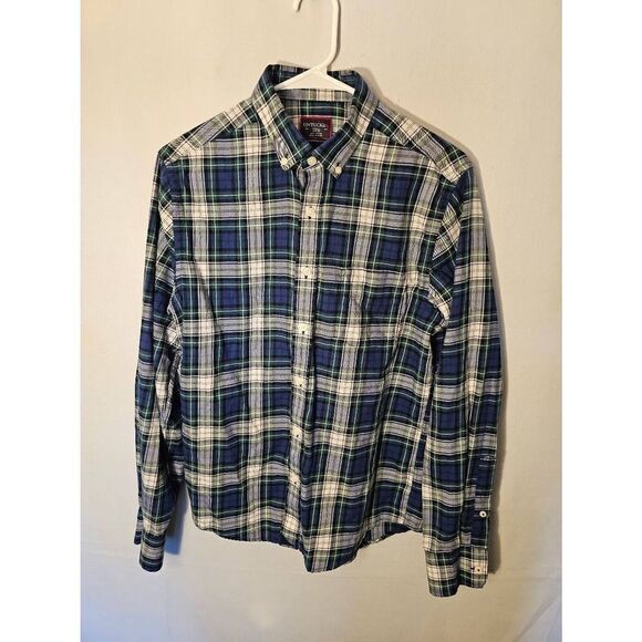 Lot of 2 UNTUCKit Mens Small Slim Fit Long Sleeve Button Shirts Plaid Flannel Co - Picture 9 of 13